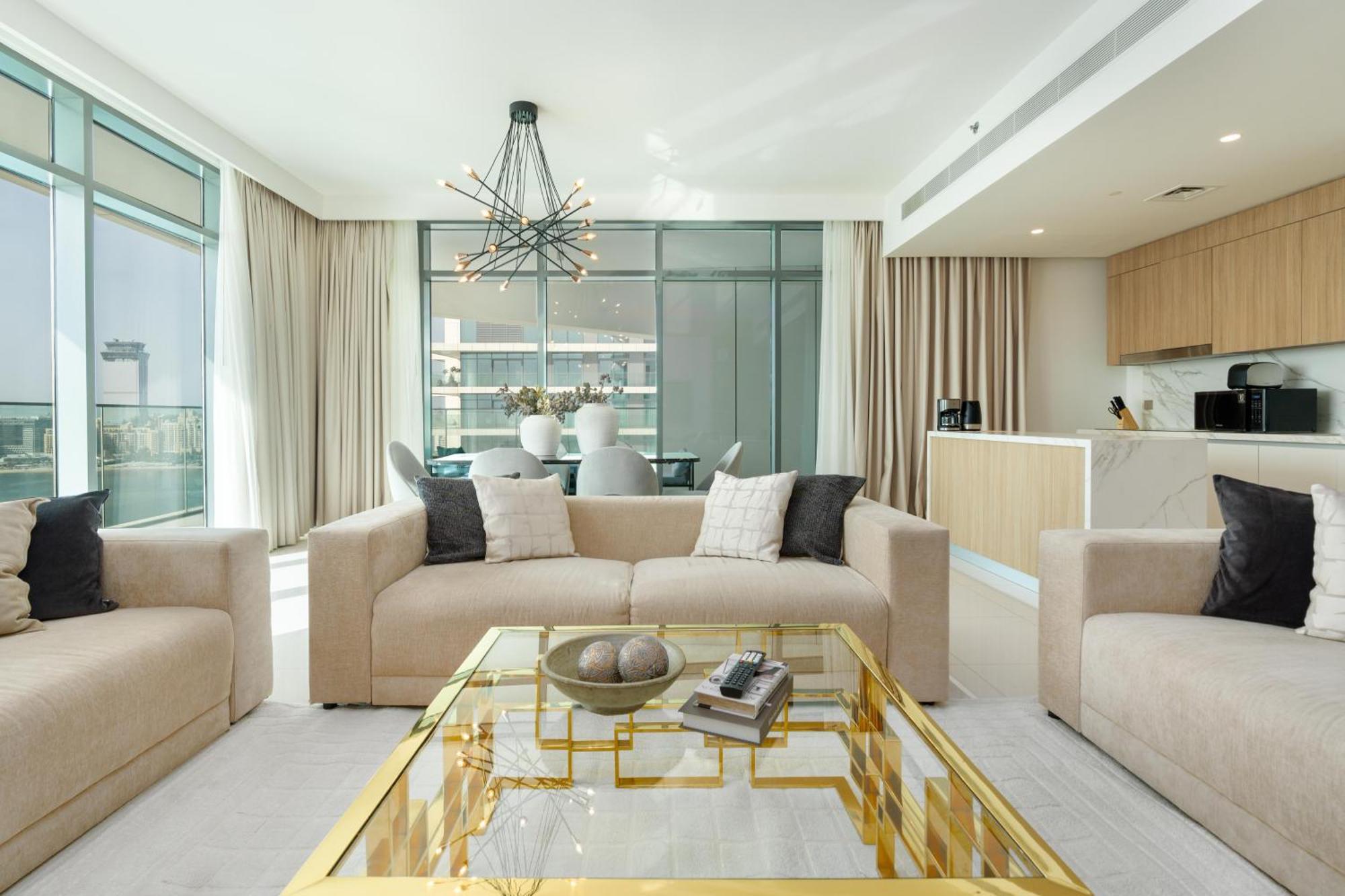Apartment Beach Vista 1 - Beachfront Stunning - Full Sea Views Dubai